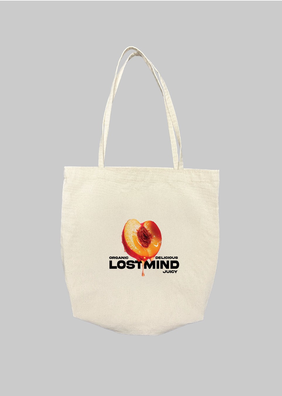 Peach Tote Bag