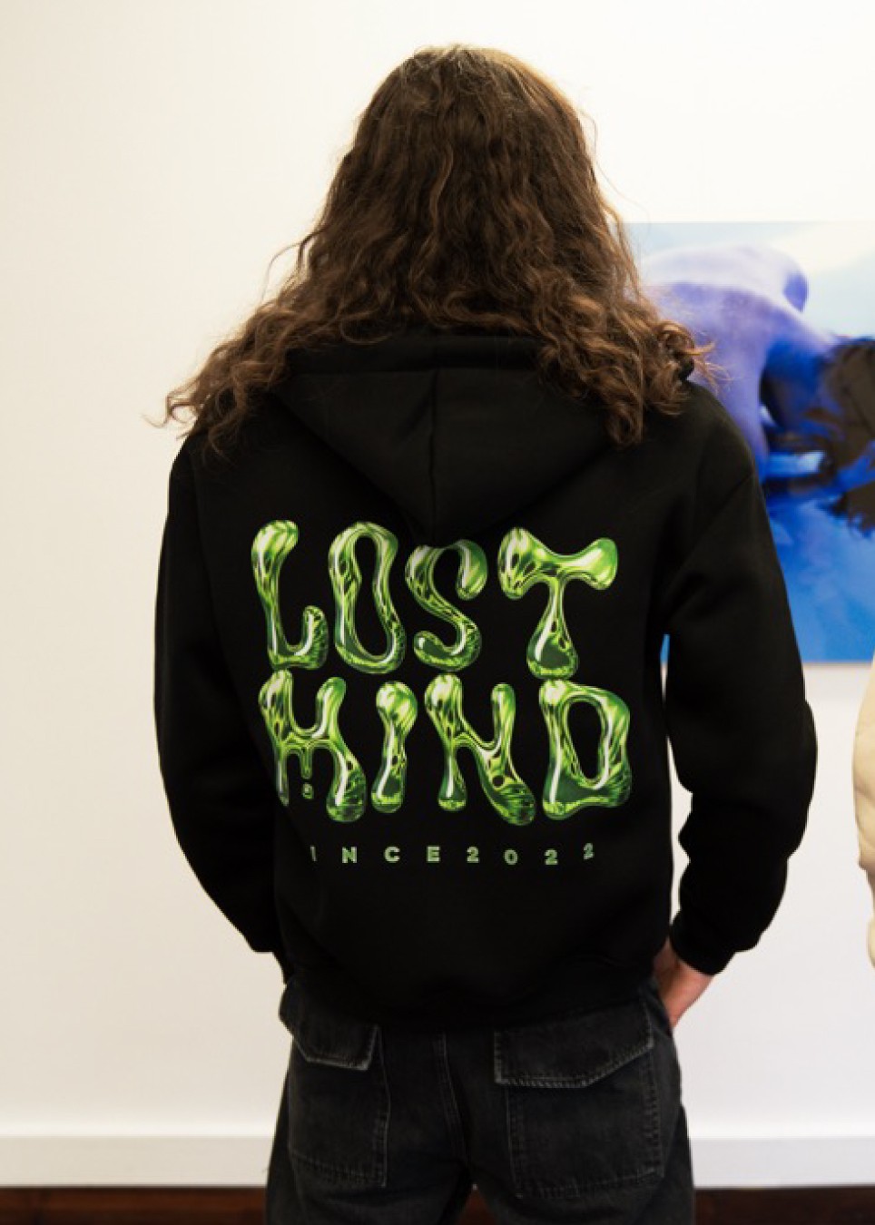 Liquid Oversize Zip Hoodie