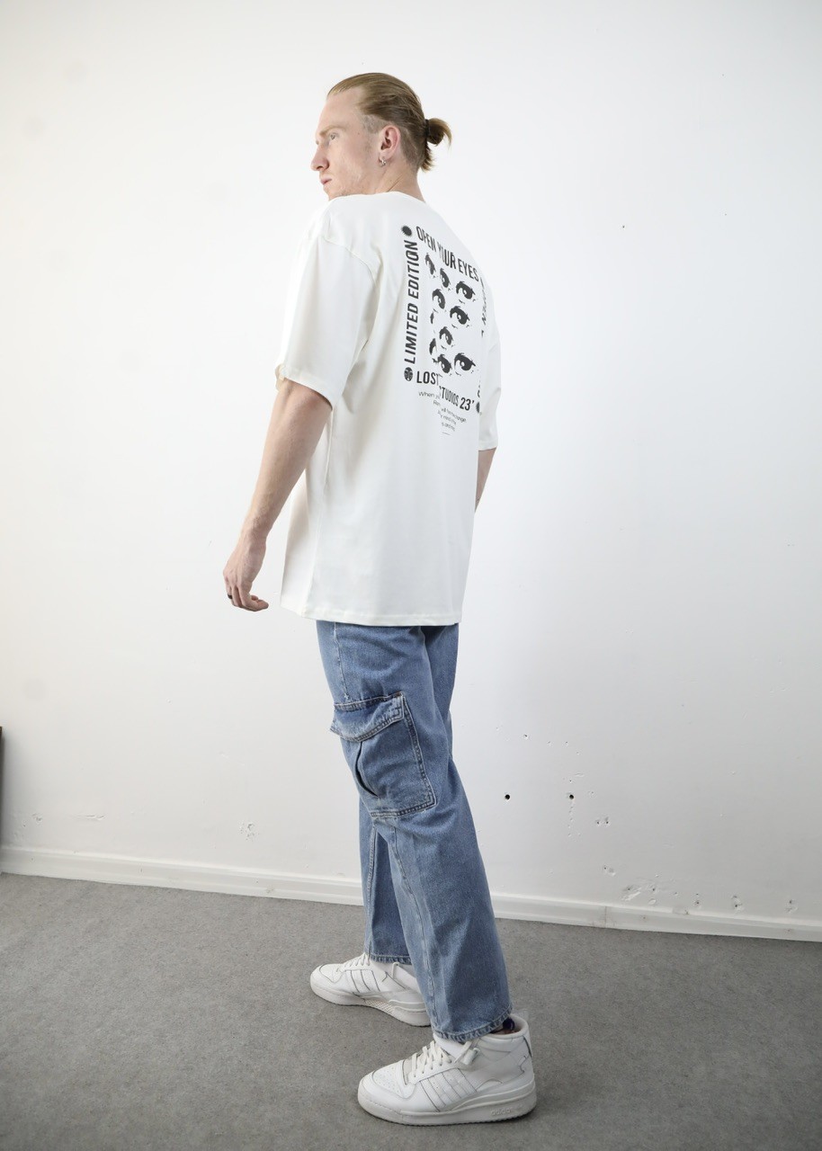Eyes Loose Fit T Shirt (LMT9)