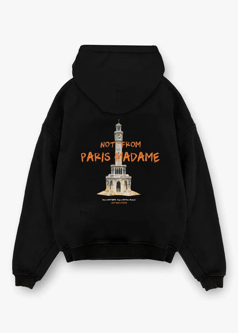 NFPM Oversize Hoodie - Siyah