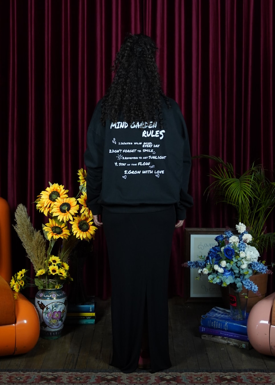 Garden Rules Oversize Premium Sweatshirt