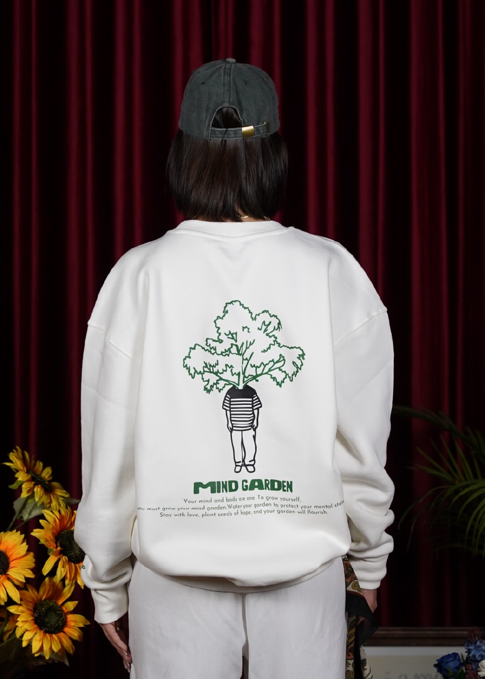Grow Yourself Oversize Sweatshirt