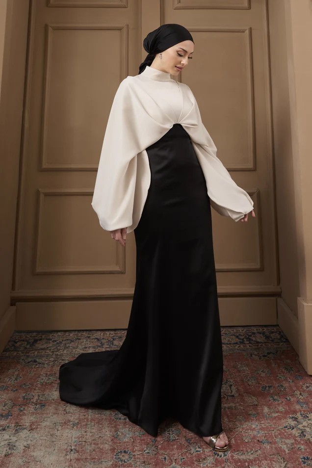 Serra Abiye Krem Siyah