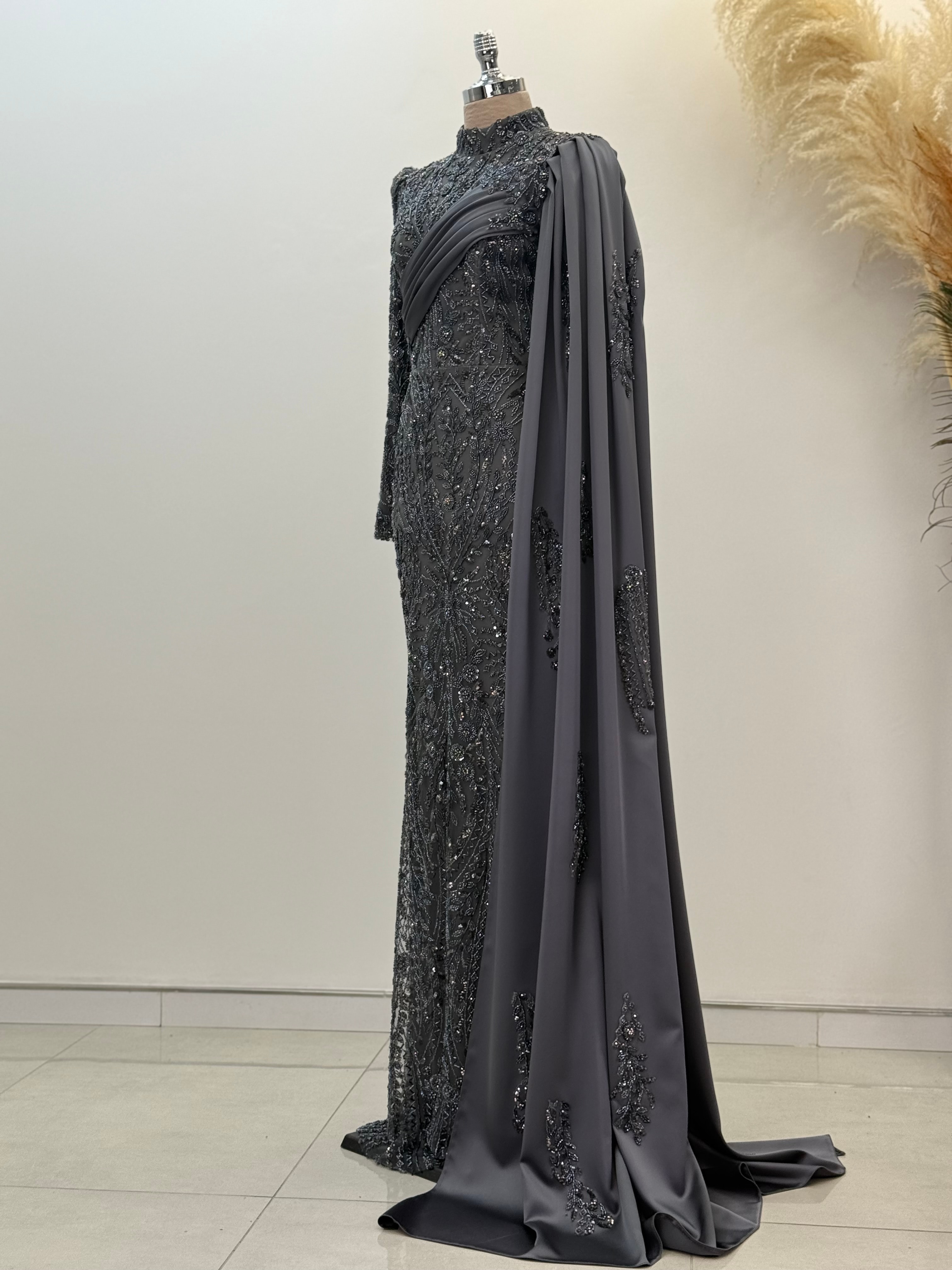Berry Evening dress