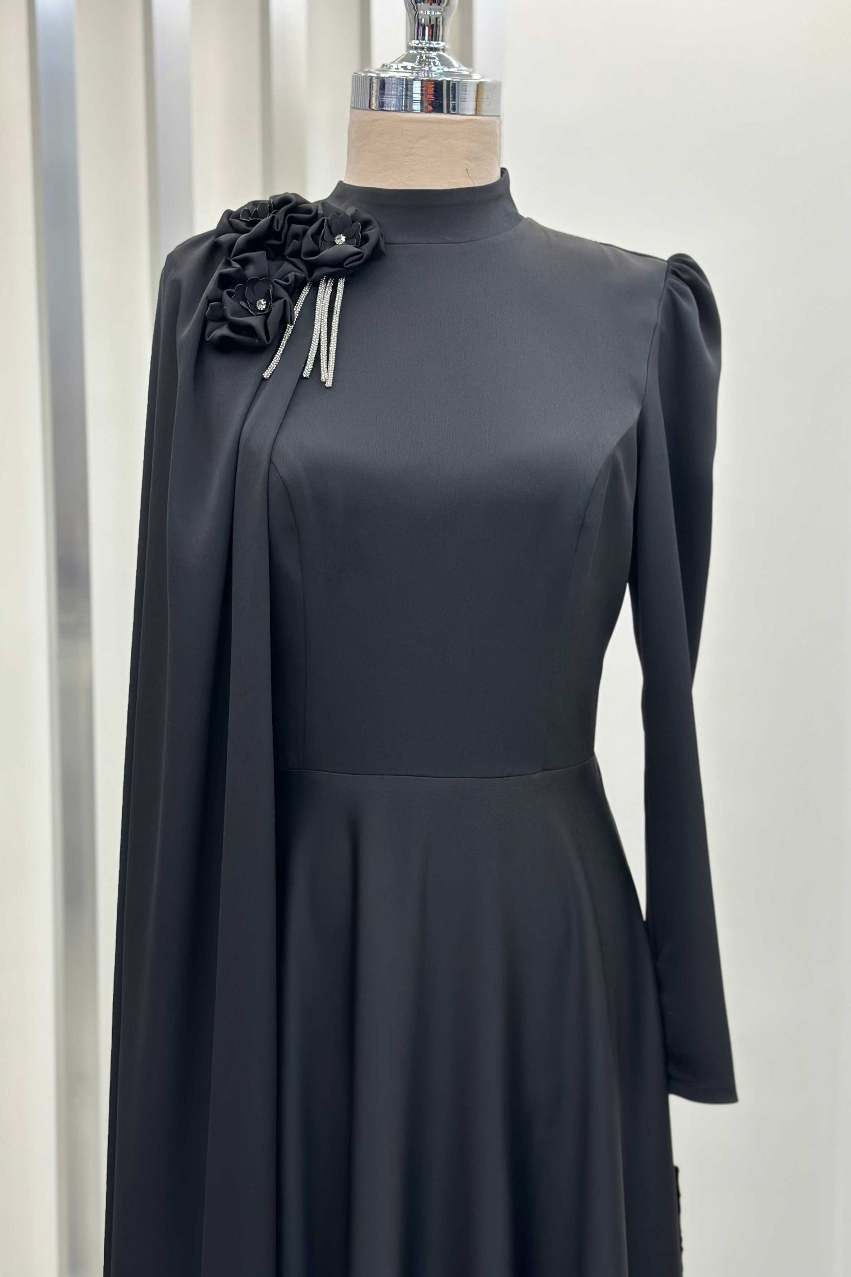 Moly Evening Dress Black