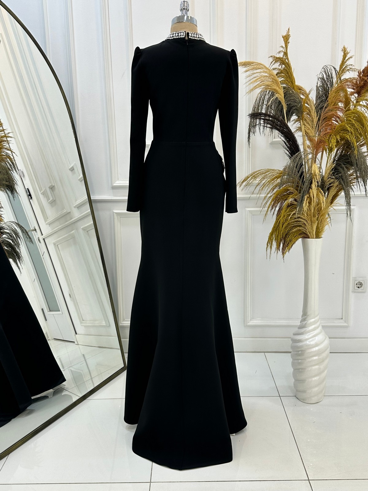 Rosa Evening Dress Black