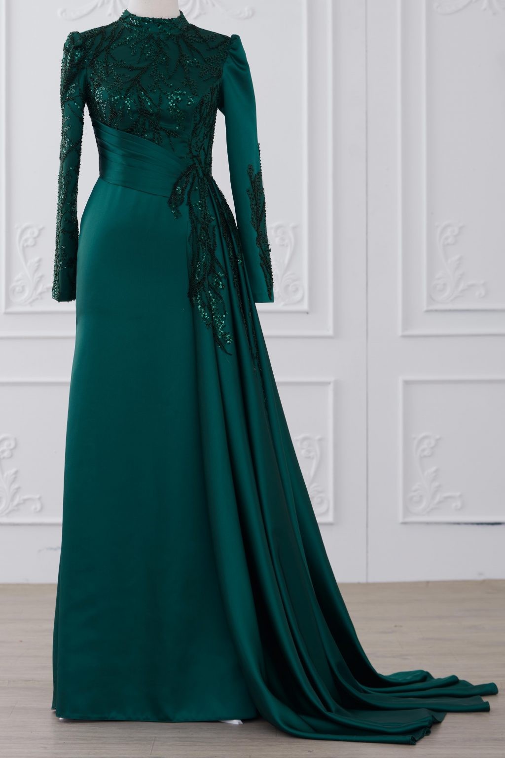 Tılsım Evening drees - EMERALD COLOR