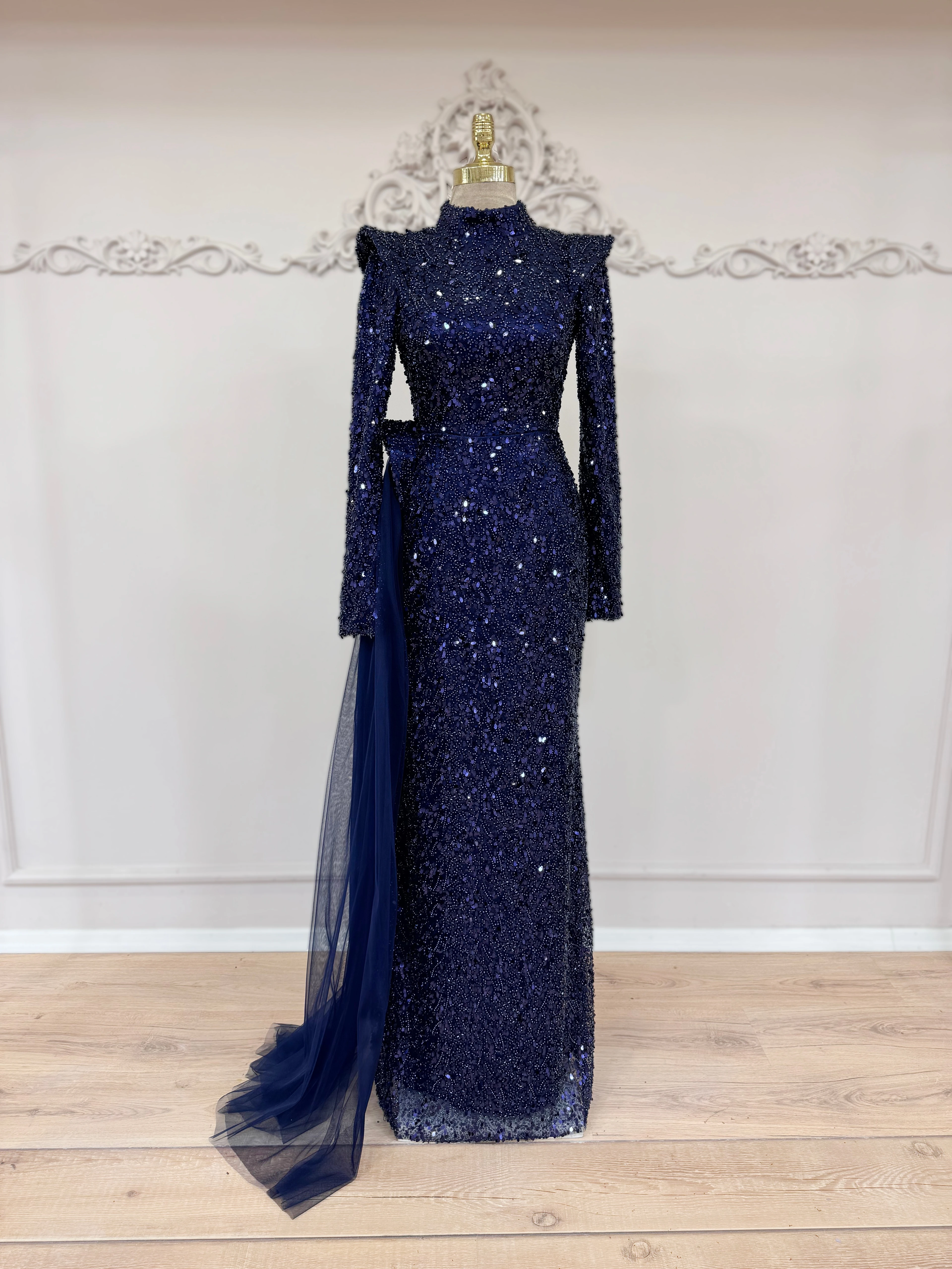 Alya Abiye  - Lacivert