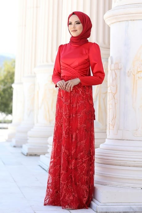 Larin Evening Dress - RED