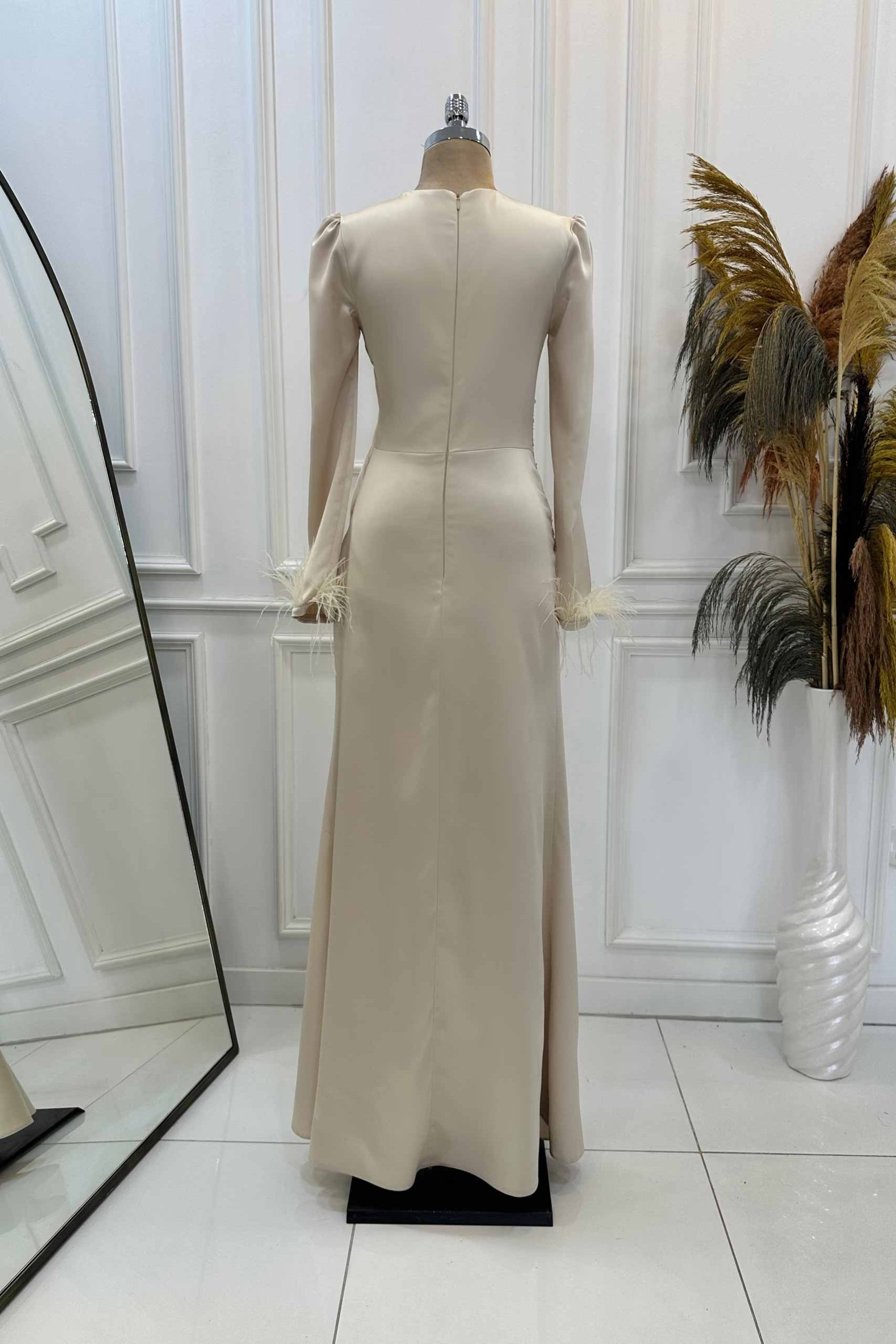 Gloria Evening Dress Gold