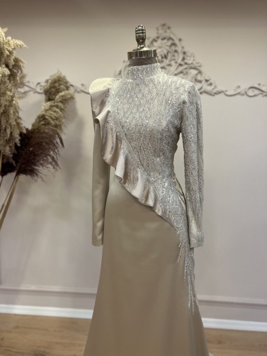 Valeria Evening Dress - GOLD