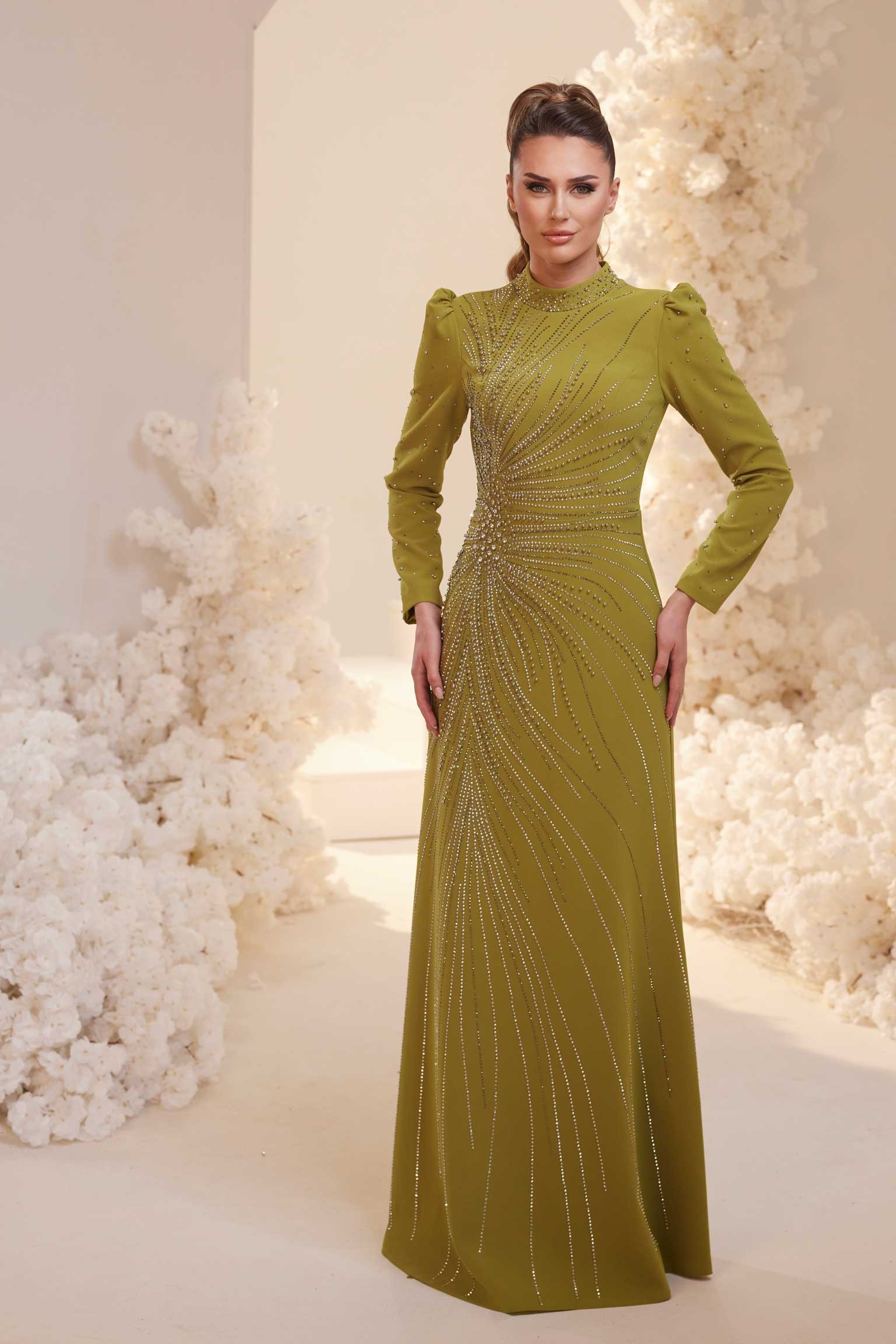 Asen Modest Evening Dress