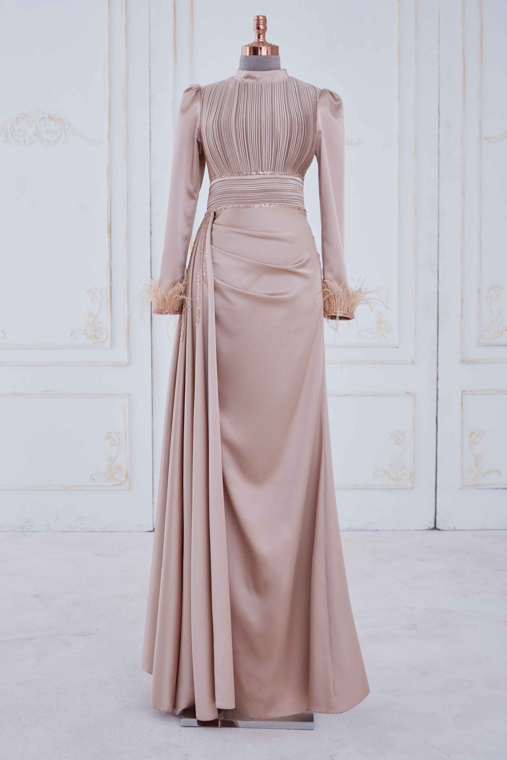 Alina Evening Dress Copper