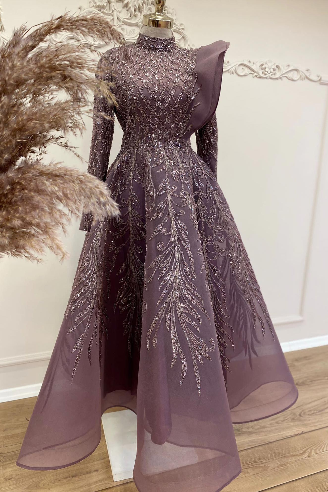 Gül Kurusu Elegant Abiye