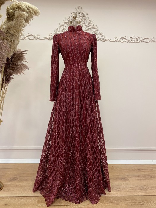 Royal Abiye - Bordo