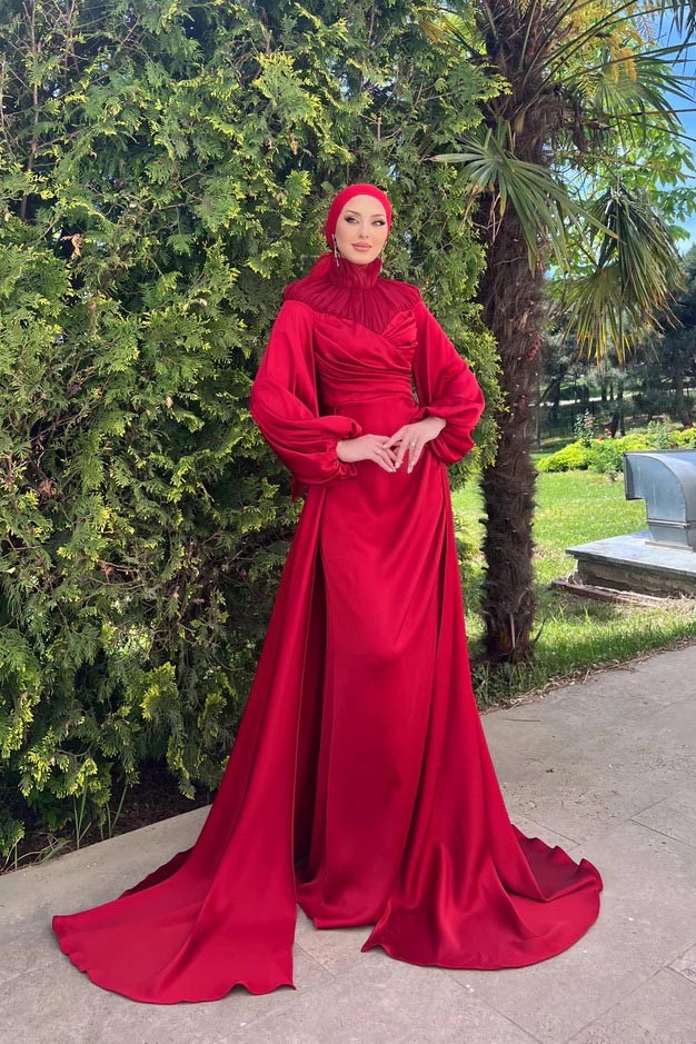 Eftalya Abiye Kırmızı