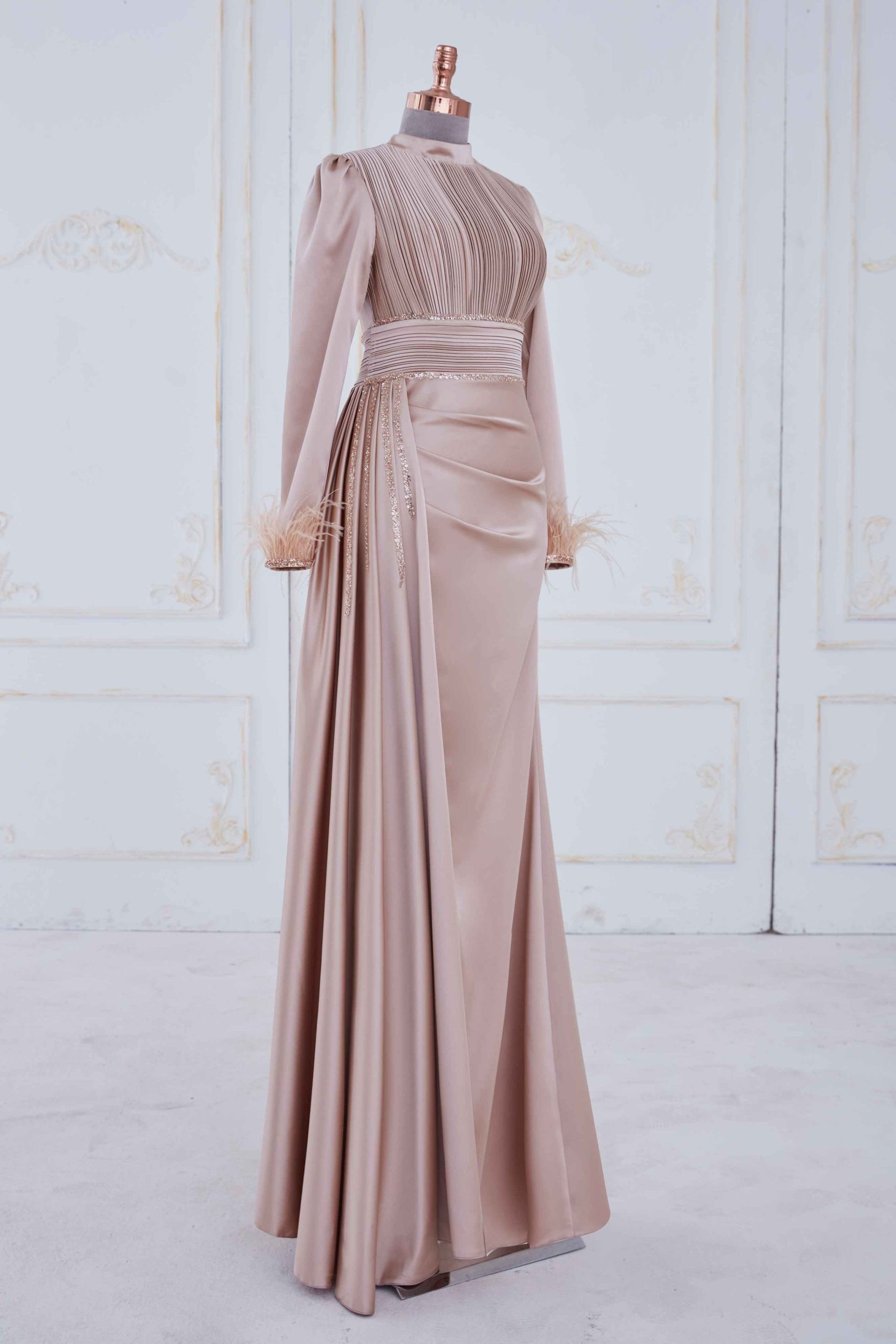 Alina Evening Dress Copper