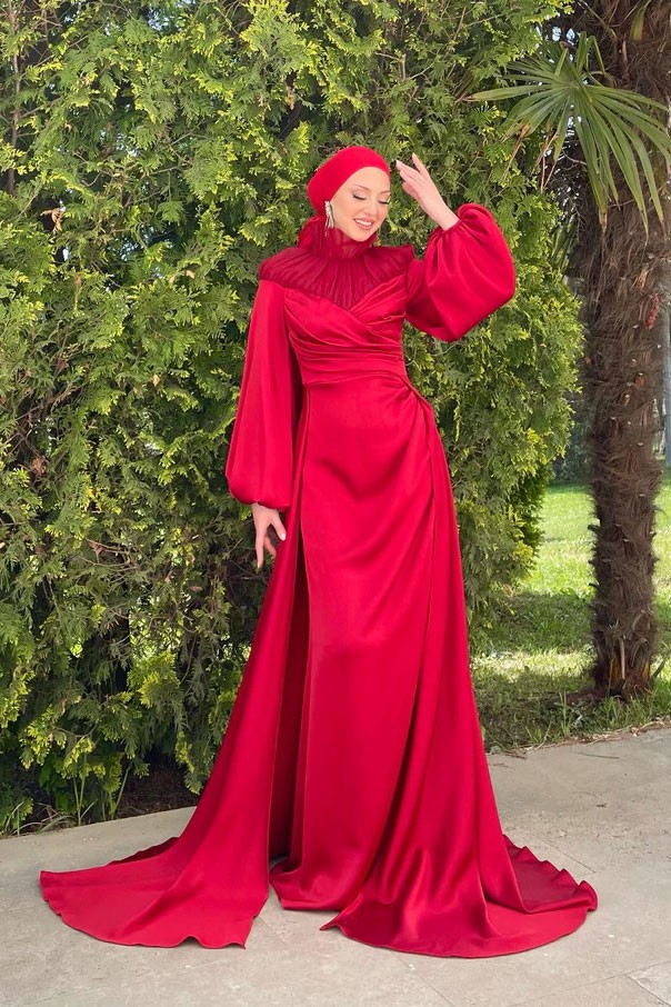 Eftalya Abiye Kırmızı
