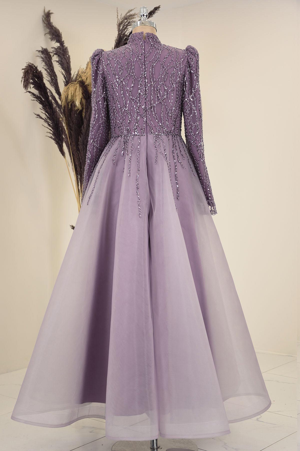 Mila Evening Dress Lila