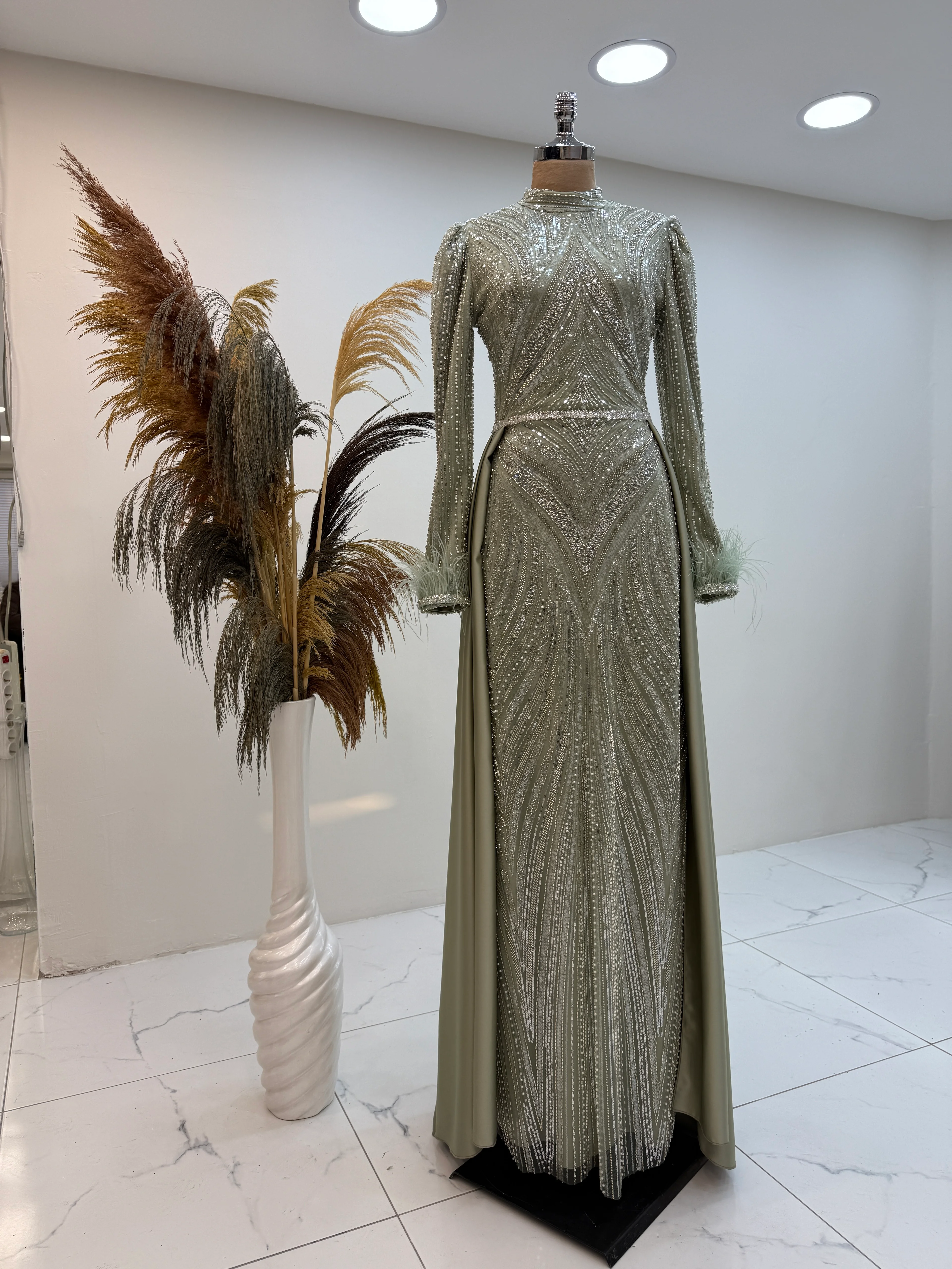 Feyza Evening Dress - MINT