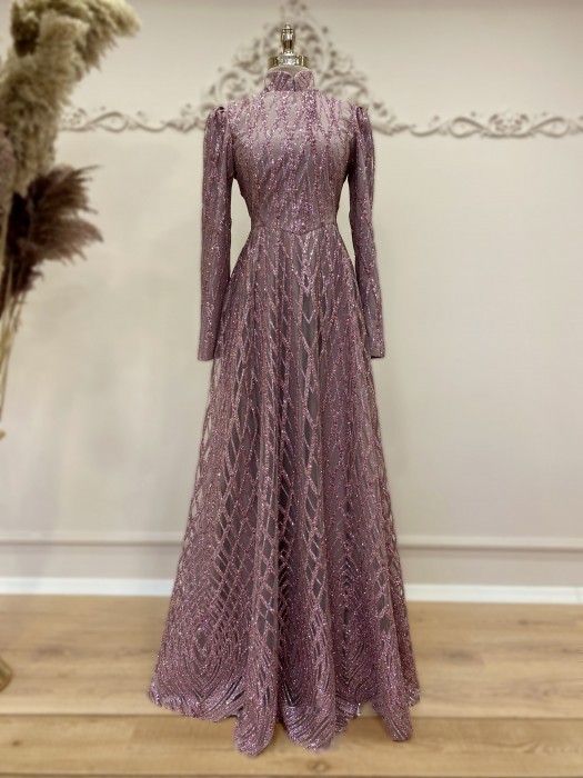 Royal Abiye - Pembe