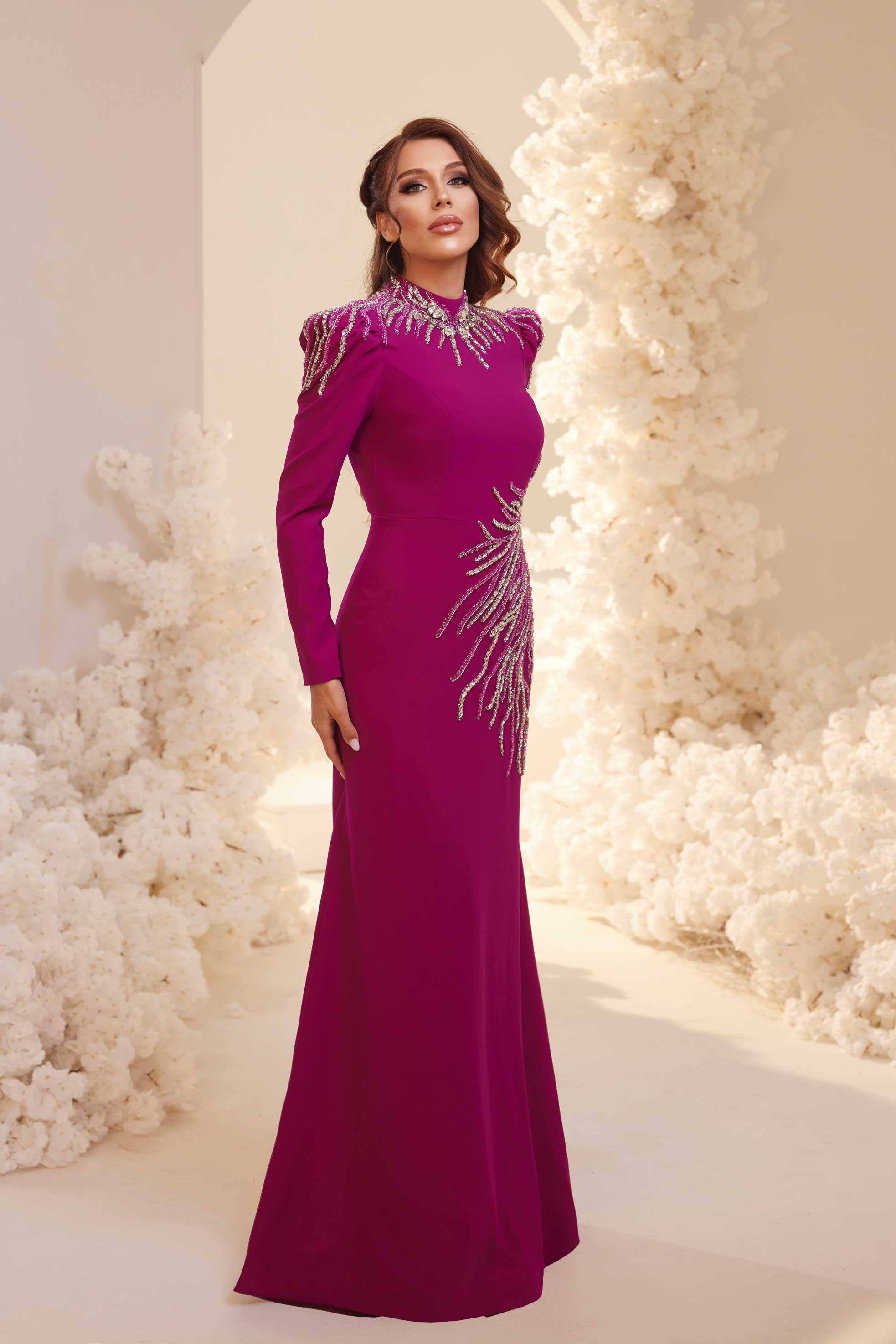 Ruby Modest Evening Dress