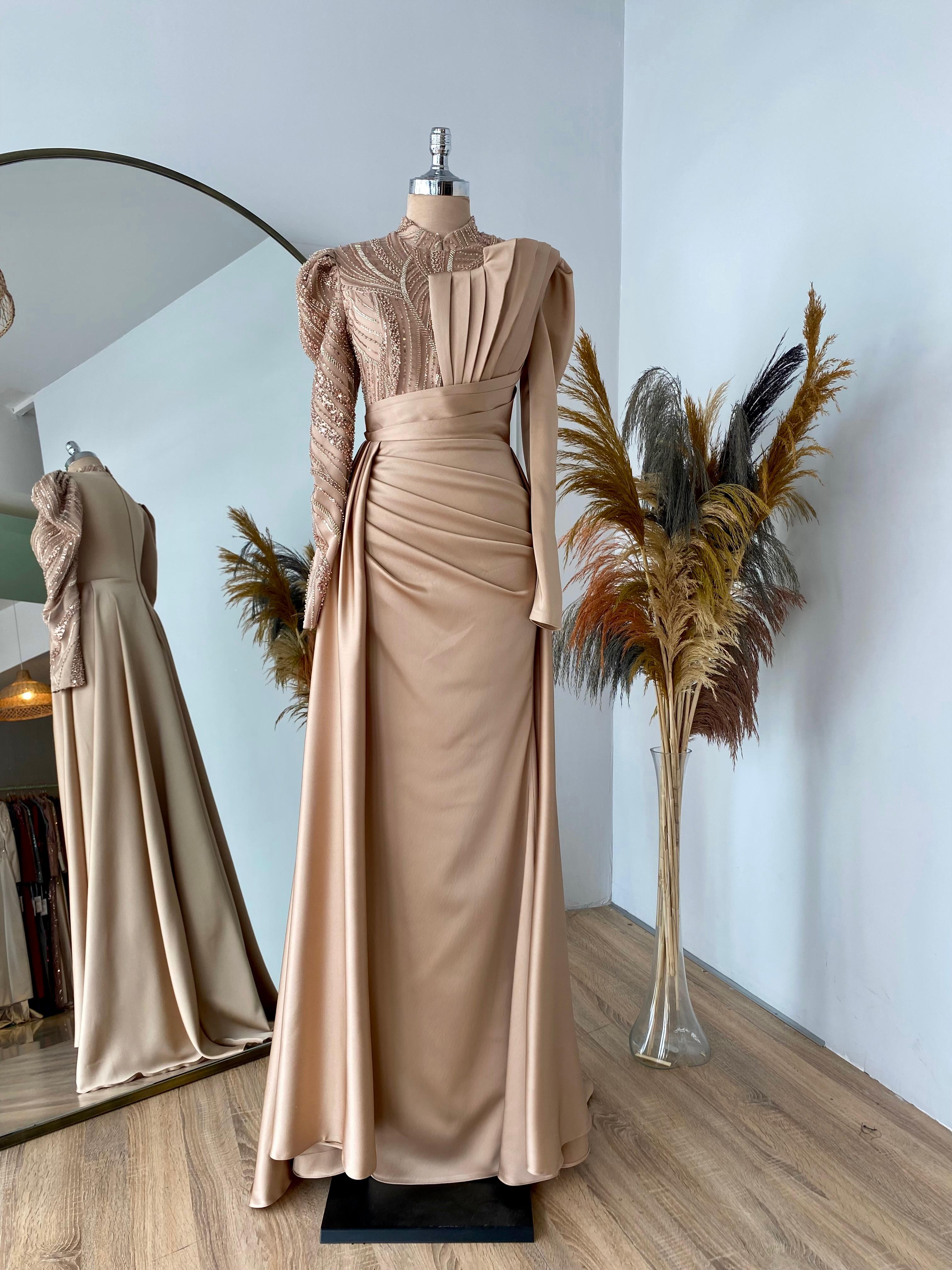Farah Evening drees - ROSE