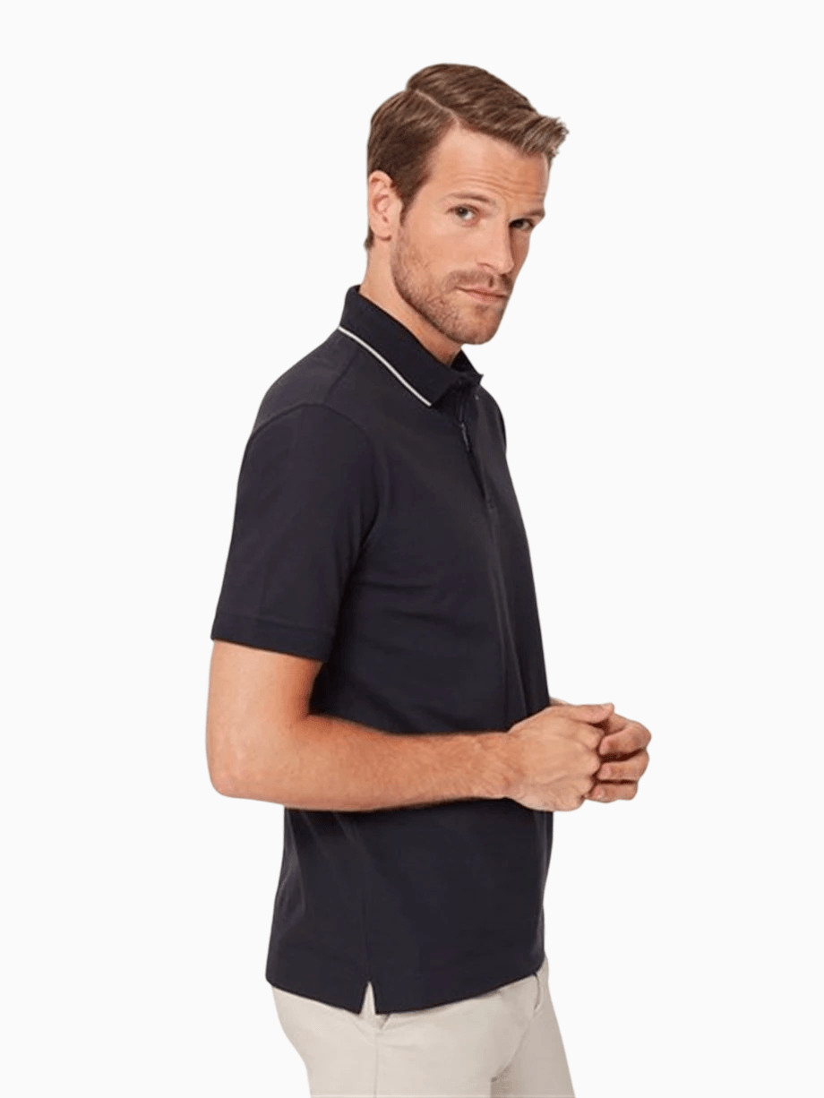 Fermuarlı Erkek Polo T-Shirt