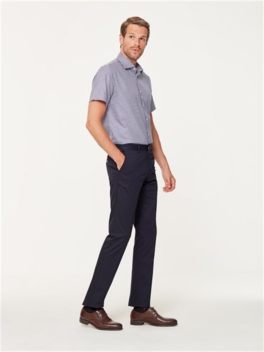 Pamuklu Nanotex Slim Fit Chino Pantolon