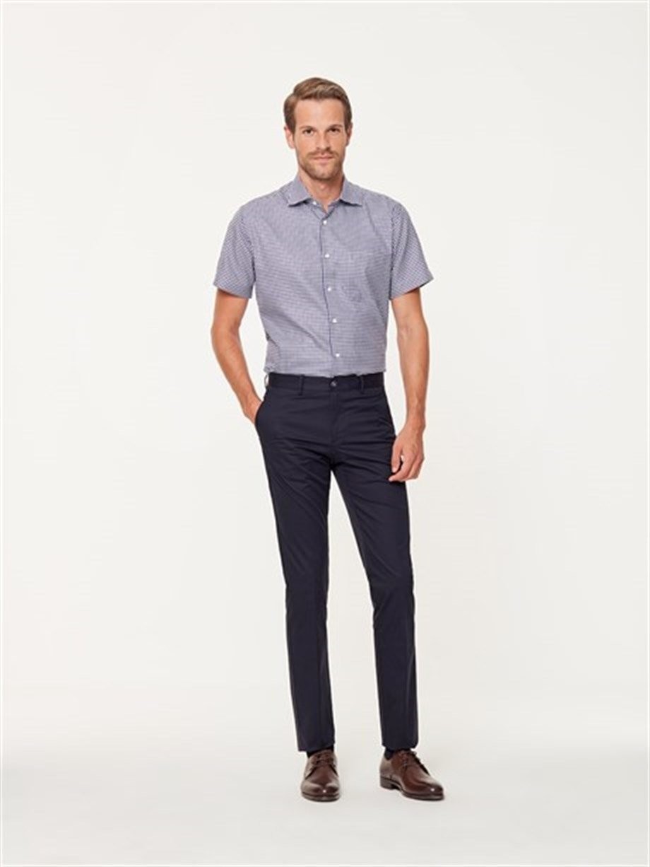 Pamuklu Nanotex Slim Fit Chino Pantolon