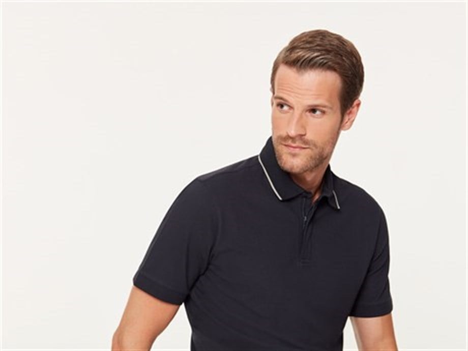 Fermuarlı Erkek Polo T-Shirt
