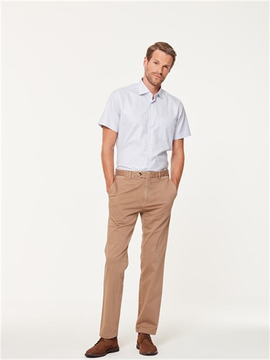 Pamuklu Regular Fit Chino Pantolon