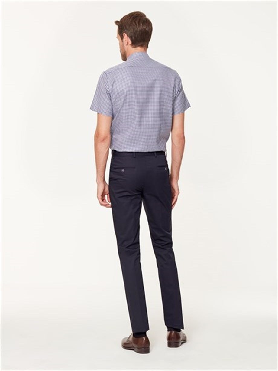 Pamuklu Nanotex Slim Fit Chino Pantolon