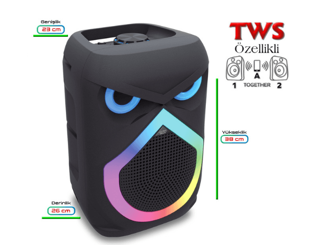 Auris KLN140 Speaker Bluetooth Hoparlör 8 inç