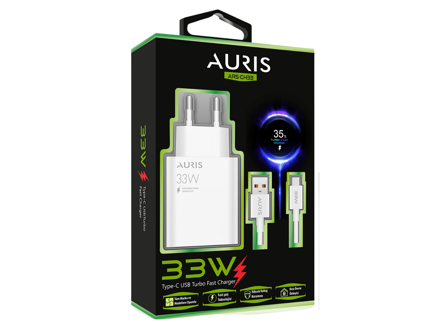 Auris CH33 Type-C Set 33W