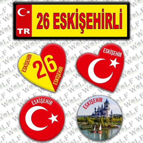 İllere Özel Damla Etiket  ( 26 Eskişehirli )