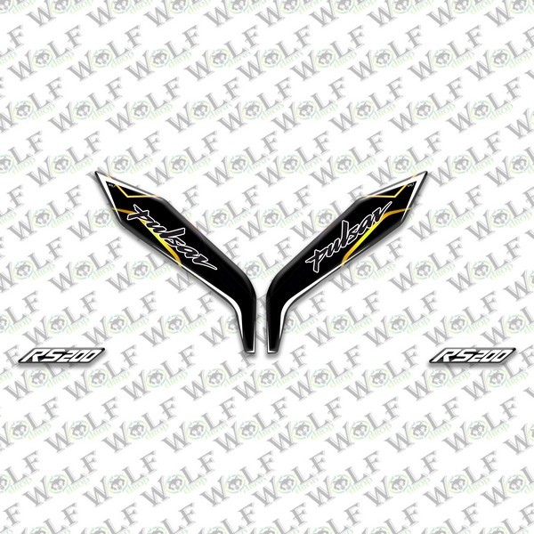 Bajaj Pulsar Rs 200 Far Damla Etiket  - B51F009
