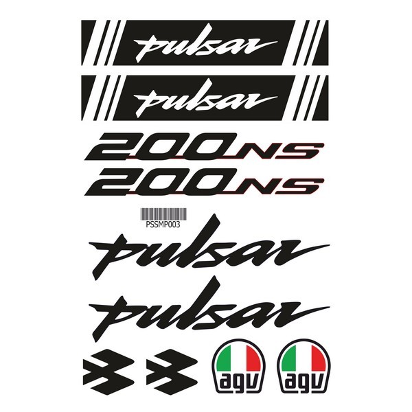 Pulsar NS 200 A4 Sticker 008