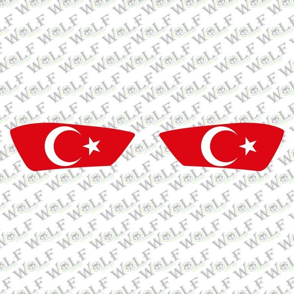 Yamaha R25 Uyumlu Far Sticker 001