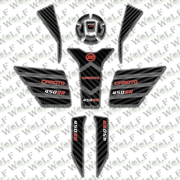 Cf moto 450 SR Full Set 2023 - 2024 - BC5TF004