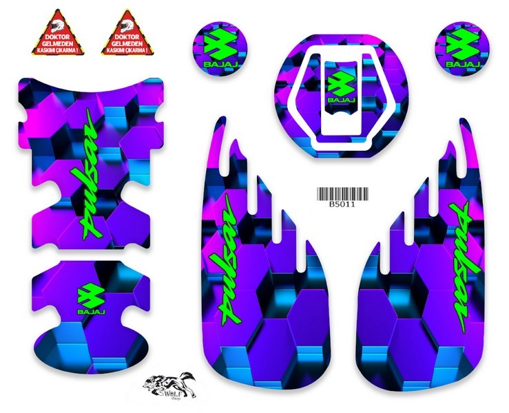 PULSAR UNİVERSAL 2014 - 2024 UYUMLU FULL SET 011