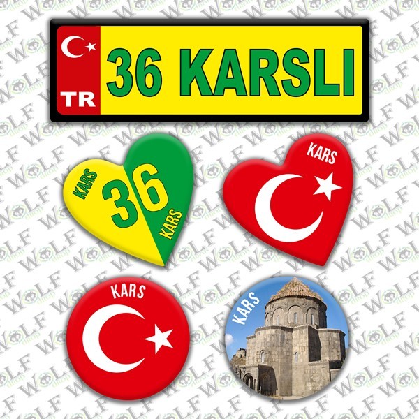 İllere Özel Damla Etiket  ( 36 Karslı )