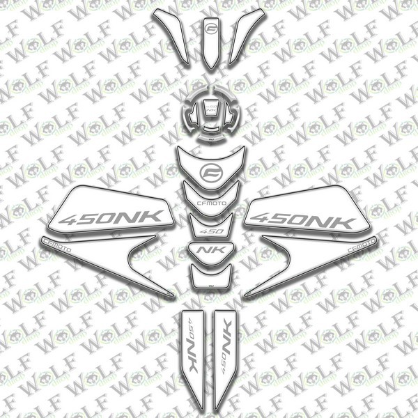 Cf moto 450 NK Full Set2024 - BC4TF005