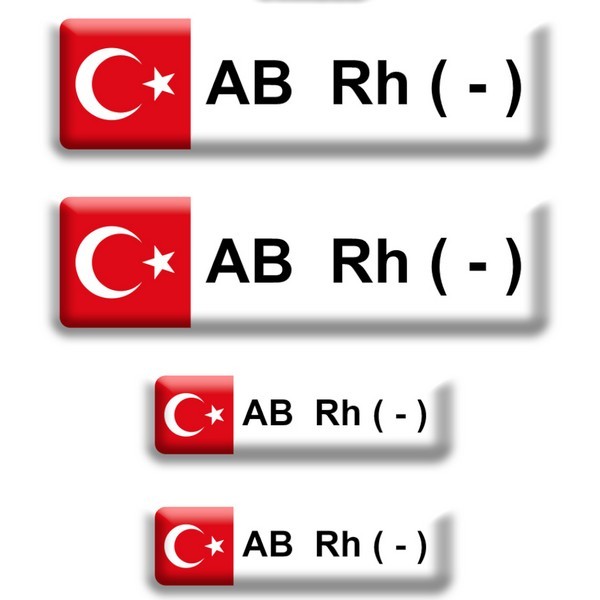 Kan Grubu Düz AB Rh-