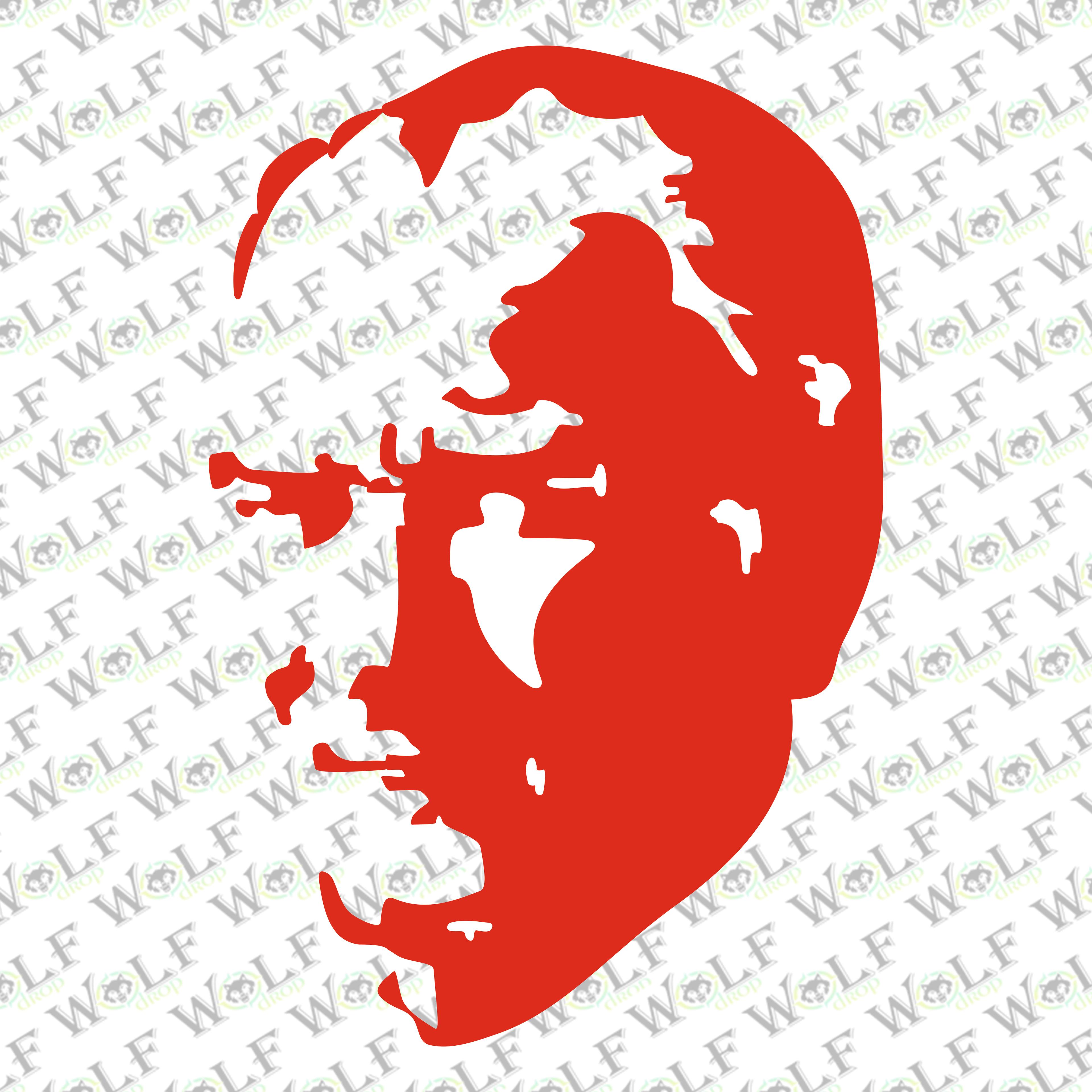 Transferli Atatürk Portre Sticker 004