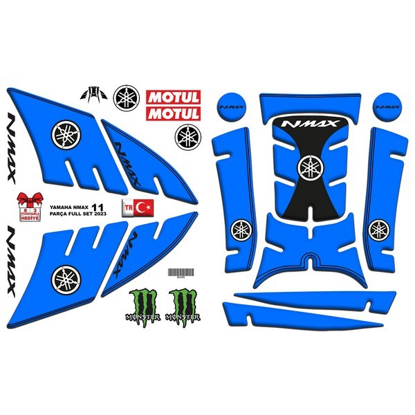 YAMAHA NMAX 2021 - 2024 UYUMLU FULL SET 005