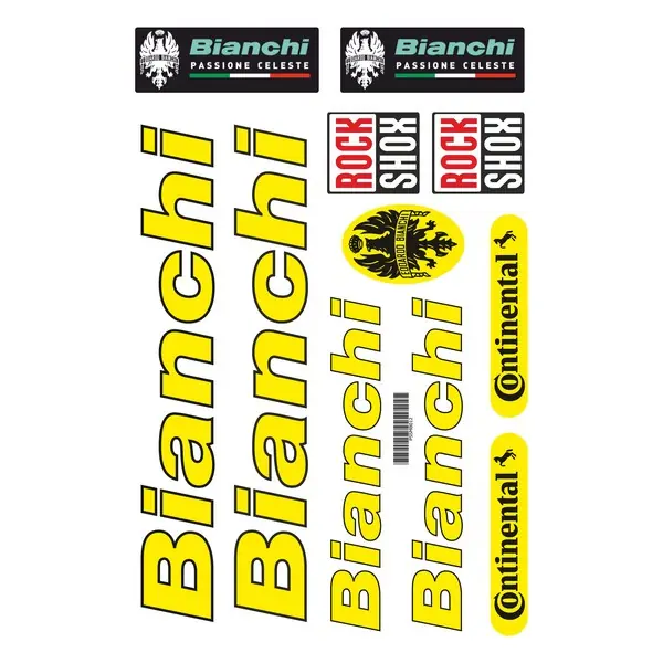WolfDrop Bianchi A4 Sticker 012 (Tarzınız, Stickerlarımızla Şekillensin!)