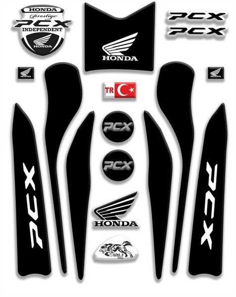 HONDA PCX 2021 - 2024 UYUMLU 42 PARÇA FULL SET 001