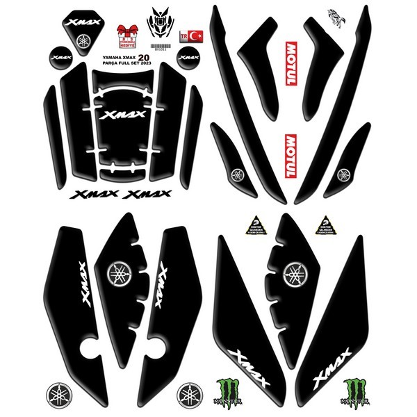 YAMAHA XMAX 2023 - 2024 UYUMLU FULL SET 011