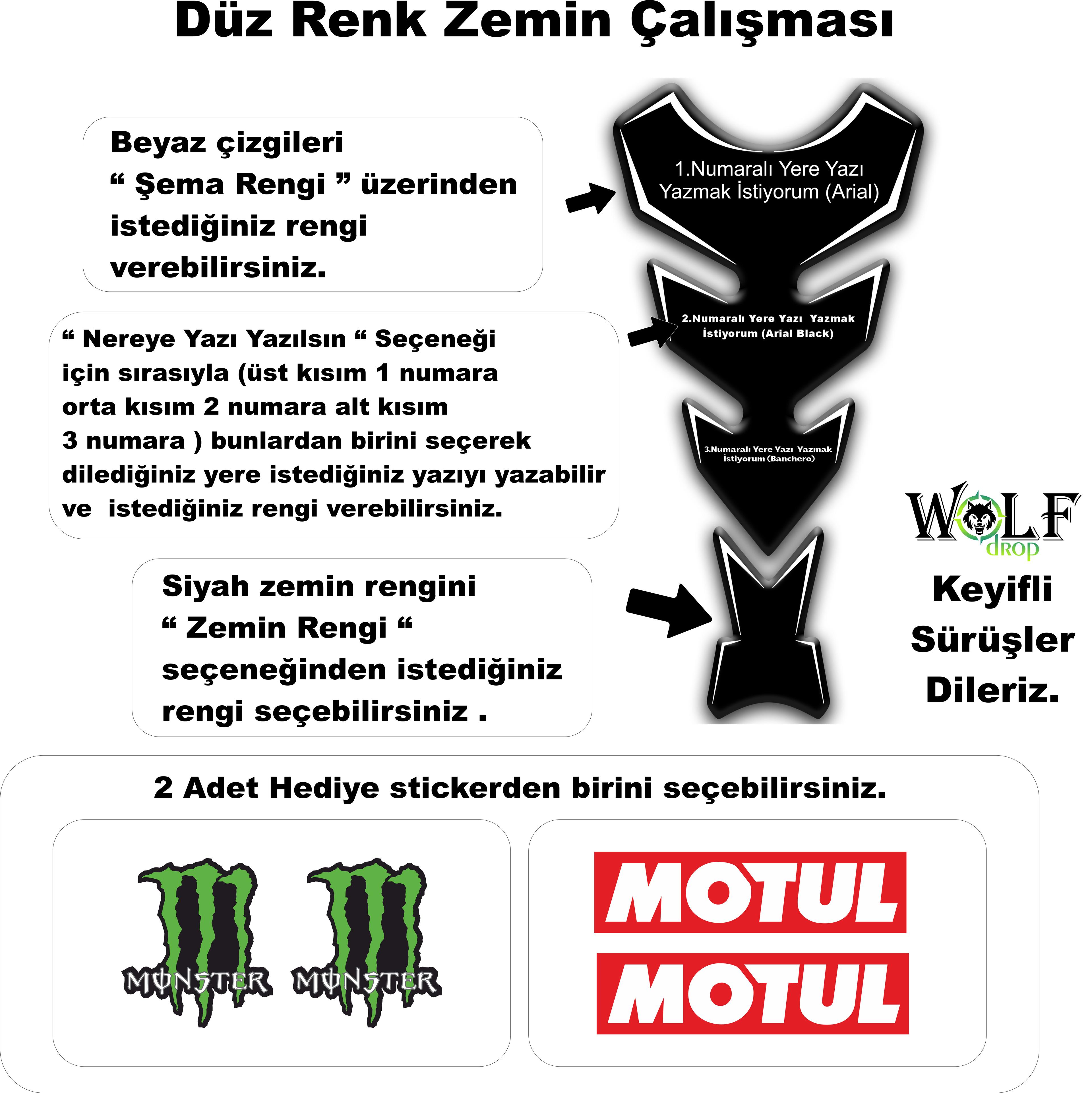 Kişiye Özel Üniversal Tankpad - İnce Çif Kesim